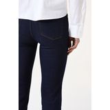 Celia - Straight Jeans - Blauw - 72% Katoen, 20% Gerecycled Katoen, 6% Polyester, 2% Elastaan