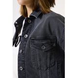 GARCIA - Emira 705 - Denim Jack - Zwart - Cropped Fit