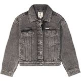 GARCIA - Emira 105 - Denim Jack - Grijs - Cropped - Relaxed Fit