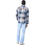 GARCIA - Overhemd - Bruin - Geruit Flanellen - Lange Mouwen - Regular Fit