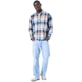 GARCIA - Overhemd - Bruin - Geruit Flanellen - Lange Mouwen - Regular Fit