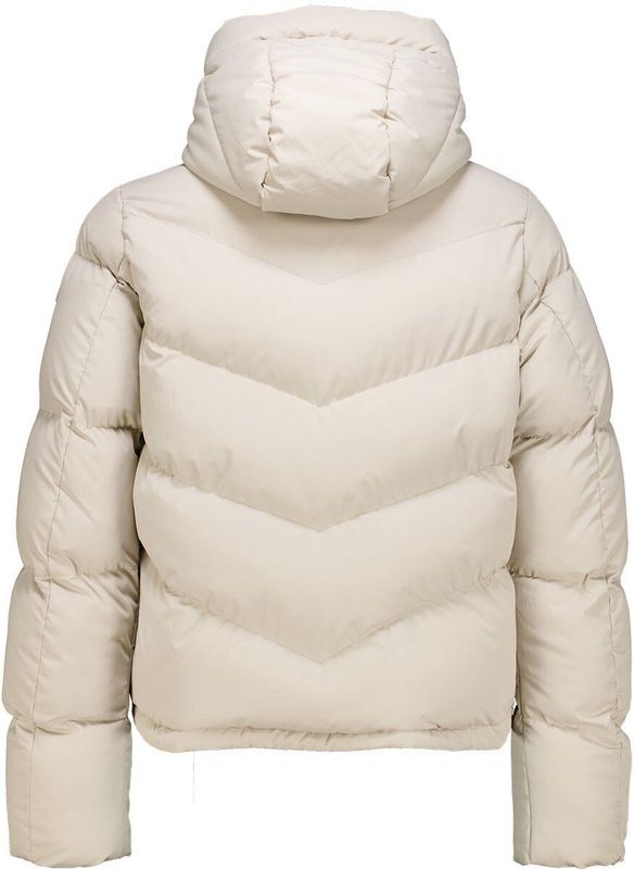 Garcia - Gewatteerde Jas - Ecru - Met Capuchon - Lange Mouwen
