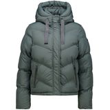 GARCIA - Gewatteerde Puffer - Groen - Dames Jas