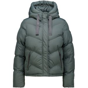 GARCIA - Gewatteerde Puffer - Groen - Dames Jas