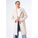 GARCIA - Dames Jas - Bruin - Teddy - Regular Fit