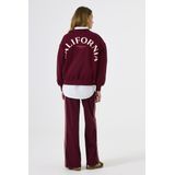 GARCIA - Meisjes Hoodie - Rood - Katoen/Polyester - Capuchon, Lange Mouwen