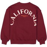 GARCIA - Meisjes Hoodie - Rood - Katoen/Polyester - Capuchon, Lange Mouwen