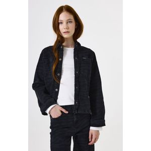 GARCIA - Effen Jack - Zwart - Lange Mouw