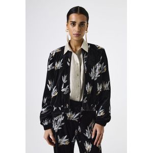 Garcia - K50090 - Jas - Zwart - Met Pailletten - Dames