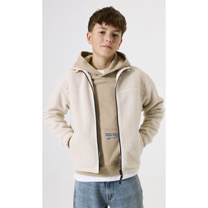 GARCIA - Vest - Wit - Teddy - 100% Gerecycled Polyester