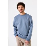 GARCIA - Effen Sweater - Blauw - Lange Mouw