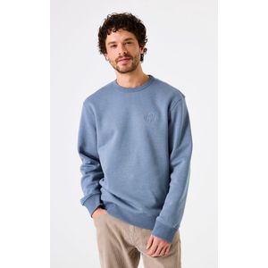 GARCIA Heren Sweater - Blauw - Long Mouw