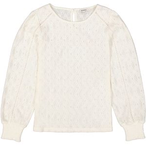 Garcia - Ladies T-shirt - Longsleeve - Met Broderie Anglaise