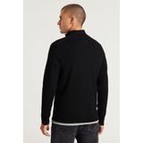 Oscar - Half Zip - Trui - Donkerbruin - Heren