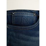 Jeans - Donkerblauw - Evan Terrain - Heren - Slim Fit 5-Pocket