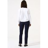 Garcia - Celia Straight - Spijkerbroek - Blauw - 72% Katoen, 20% Gerecycled katoen, 6% Polyester, 2% Elastaan