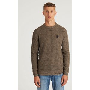 CHASIN' - Gebreide Trui - Bruin