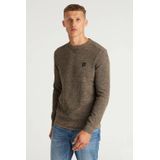 CHASIN' - Gebreide Trui - Bruin