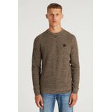 CHASIN' - Gebreide Trui - Bruin