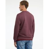 CHASIN' - Sweater - Donkerrood - Regular Fit - Lange Mouwen