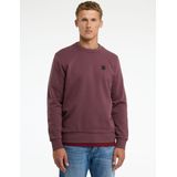 CHASIN' - Sweater - Donkerrood - Regular Fit - Lange Mouwen