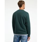 CHASIN' - Toby - Sweater - Donkergroen - Regular Fit - 100% Katoen