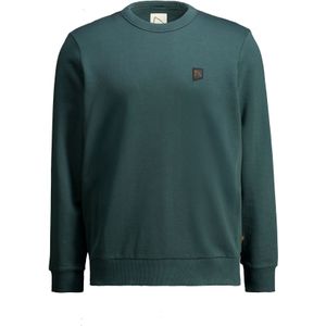 CHASIN' - Toby - Sweater - Donkergroen - Regular Fit - 100% Katoen