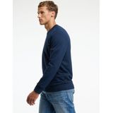 CHASIN' - Toby - Sweater - Donkerblauw - Regular Fit - 100% Katoen