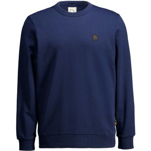 CHASIN' - Toby - Sweater - Donkerblauw - Regular Fit - 100% Katoen