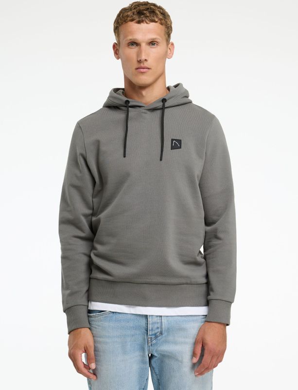 CHASIN' - Ronny - Hoodie - Grijs - Regular Fit - 100% Katoen