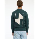 CHASIN' - Toby Wave - Sweater - Donkergroen