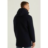 Jassen - Stellar Wool - Donkerblauw - Heren - Lange Parka