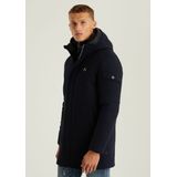 Jassen - Stellar Wool - Donkerblauw - Heren - Lange Parka