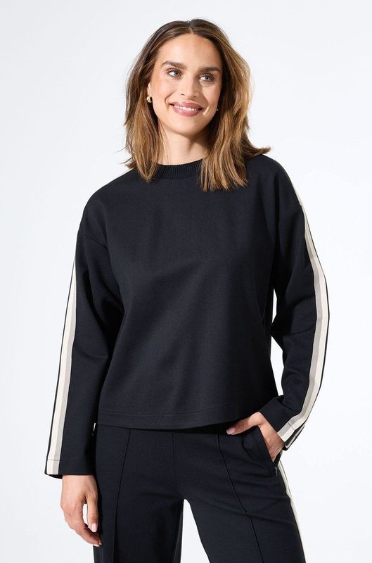 Garcia - GE50001-60 - Sweater - Zwart - Katoen