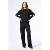 Garcia - GE50002 - Broek - Zwart - Elastische Tailleband - Steekzakken
