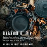 Skottsberg - Cast Iron - Wokpan - Gietijzer - Inductie - Ø 34 cm