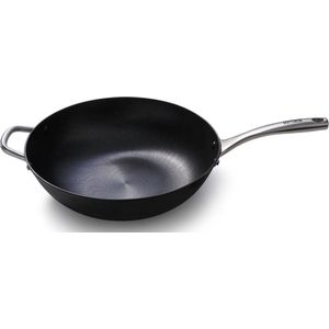 Skottsberg - Cast Iron - Wokpan - Gietijzer - Inductie - Ø 34 cm