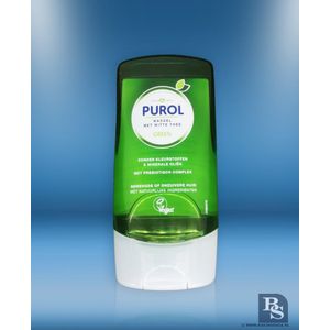 Purol Green Wasgel met witte thee - reinigingscreme - gezicht - huid - vegan - 150 ml