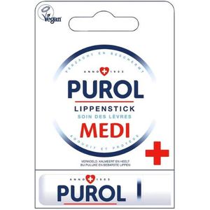 Purol Medi Lip Stick Blister - 6 Stuks - Voordeelverpakking