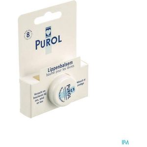 Purol Lippenbalsem Potje Blister - 6x5ml - Voordeelverpakking