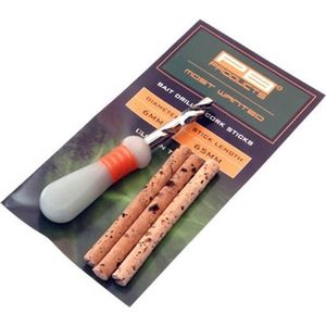 PB Products - Bait Drill + Cork Sticks - 6 mm