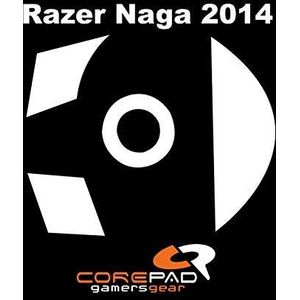 Corepad Skatez Pro 90 vervangende muizenpoten, compatibel met Razer Naga 2014 / Naga Chroma
