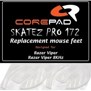 Corepad Skatez PRO 172 vervangende muisvoeten voor Razer Viper