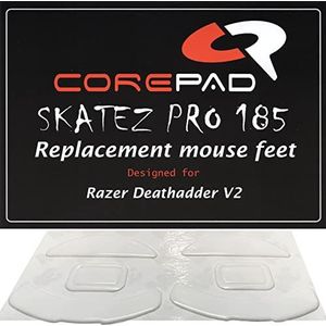 COREPAD Skatez PRO 185 vervangende muisvoeten voor Razer Deathadder V2