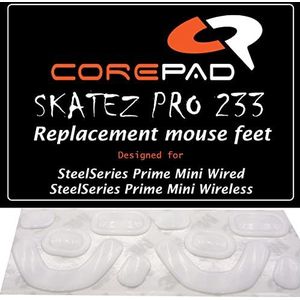 Corepad Skatez Mouse Skates vervangende muisvoeten (SteelSeries Prime Mini Wired / SteelSeries Prime Mini Wireless), (CS30030)