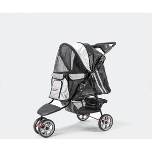 InnoPet All Terrain - Hondenbuggy - Zwart/Zilver - 91x50x94cm