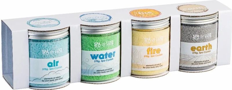 AquaFinesse - Badzout - Zeezout - 4x Geuren - Huidverzorgend