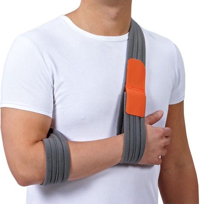 Matchu Sports Mitella Universeel - Grijs - 5cm