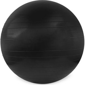Fitnessbal - Anti Burst - Inclusief pomp - Ø 85cm - Zwart