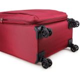 Decent D-Upright Medium Koffer - 66 cm Expandable - TSA slot - Bordeaux Rood